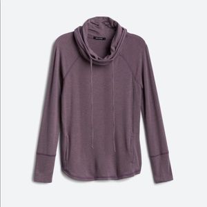 Pink Clover Knit Top Purple Petite Medium